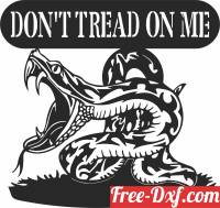 download dont tread on me snake cliparts free ready for cut