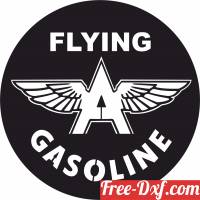 download Flying A Gasoline Vintage Drag Racing free ready for cut