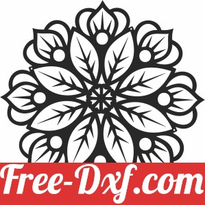 flower mandala wall art