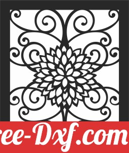 decorative  PATTERN   door  screen  decorative   wall  Door