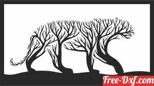 download tiger tree branches cliparts free ready for cut