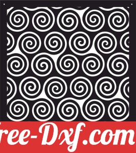 decorative tree panel screen pattern partition