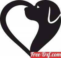 download Dog In Heart free ready for cut