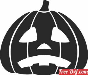 download Halloween pumpkin free ready for cut