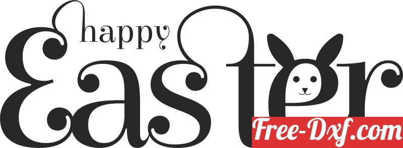 Download happy easter art 92hHz High quality free Dxf files, Svg,