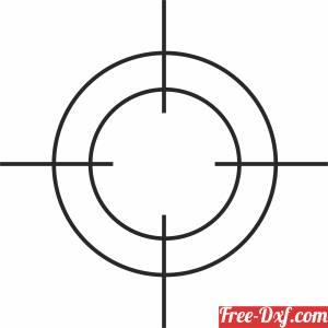 download sniper scope crosshair free ready for cut