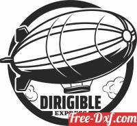 download Airship clipart free ready for cut