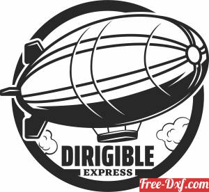 download Airship clipart free ready for cut