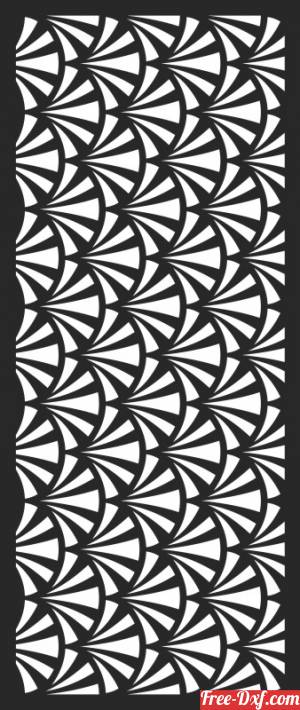 download decorative wall screen panel pattern free ready for cut