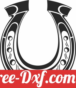 Horseshoe wall sign