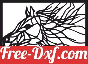 horse wall home decor