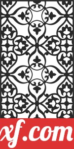 Pattern  Door  Decorative