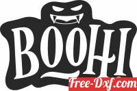 download boo halloween free ready for cut