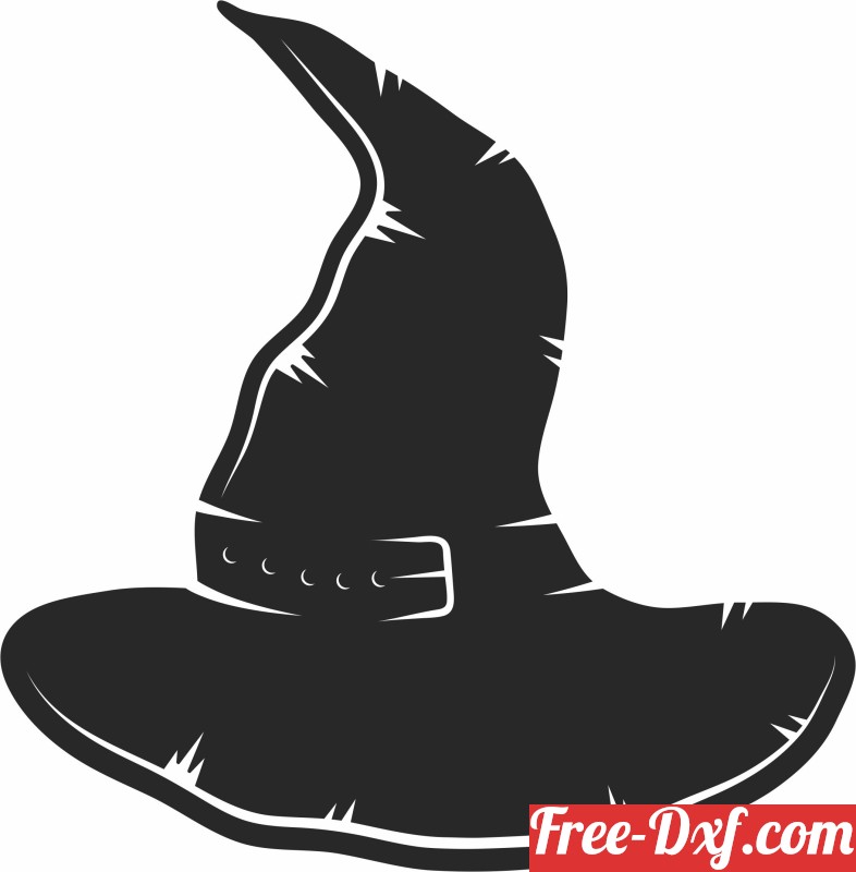 Download Witch Hat halloween art svg 9qg5F High quality free