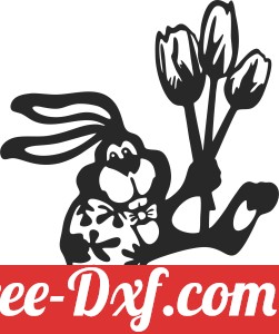 happy easter egg bunny clipart