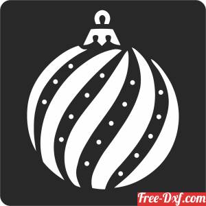 download ornament for christmas free ready for cut