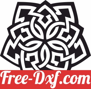mandala wall art pattern