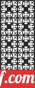 Wall Screen decorative Door Pattern
