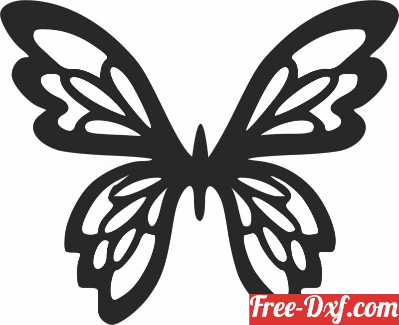 corel draw clipart butterfly