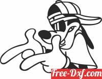 download goofy clipart free ready for cut