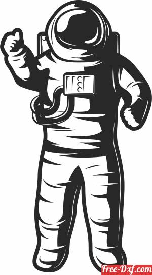 download Astronaut clipart free ready for cut