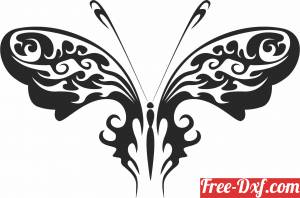download Butterfly art free ready for cut