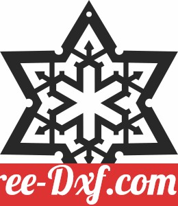 Star ornament christmas tree decoration