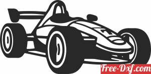 download Formula One racing car free ready for cut