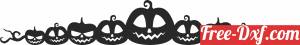download Halloween pumpkins clipart free ready for cut