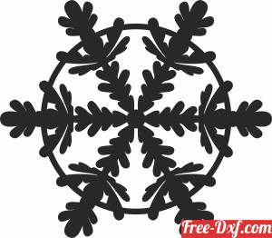 download christmas ornaments flake free ready for cut