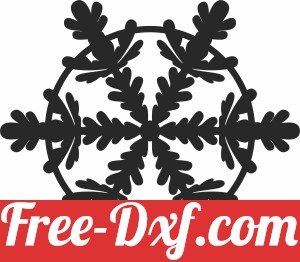 christmas ornaments flake