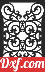 Wall PATTERN Decorative  door