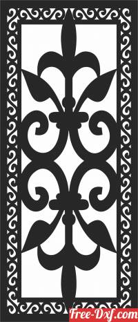 download DOOR  Decorative Pattern  door decorative   SCREEN free ready for cut
