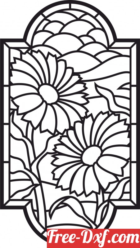 Download Floral Flower Home Decor BBtyg High Quality Free Dxf Fil