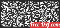 download Decorative screen WALL free ready for cut