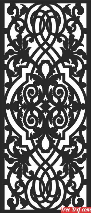 download door  Wall  Decorative   screen free ready for cut
