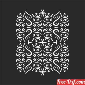 download DECORATIVE   PATTERN   Screen  DECORATIVE WALL free ready for cut