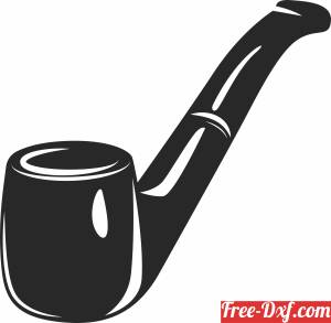 download Pipe silhouette retro free ready for cut