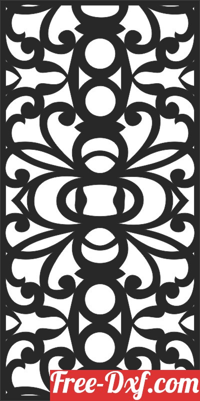 Download decorative panel wall separator door pattern BXxVC High