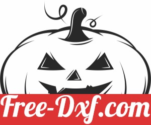 scary pumpkin halloween art