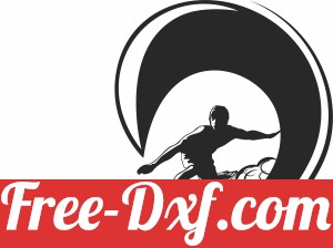 Surfboard Wave Surfer clipart