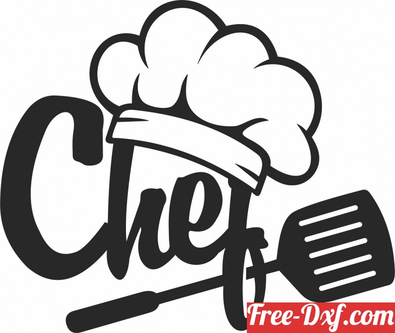 Download Chef kitchen wall sign svg BoDUT High quality free