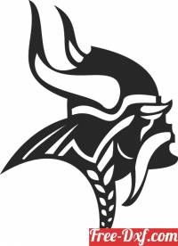 download Minnesota Vikings NFL Team Logo Football free ready for cut