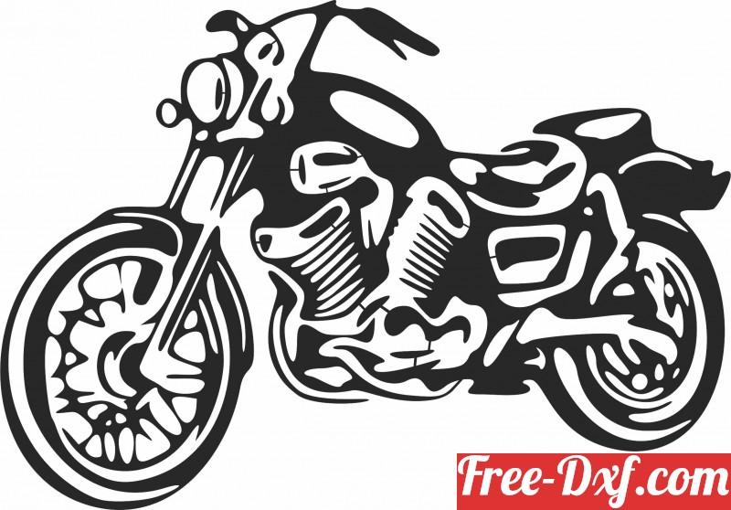 Download victory Motorcycle harley Bsomg High quality free Dxf fi