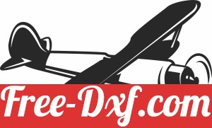 biplan flight clipart