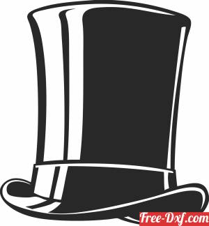 download cylinder hat cartoon art free ready for cut