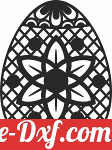 easter egg flower decorative