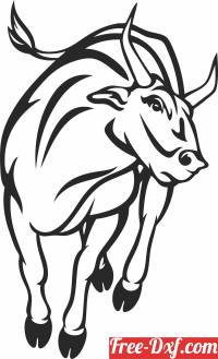 download bull buffalo clipart free ready for cut