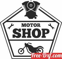 download motorcycle repair shop free ready for cut