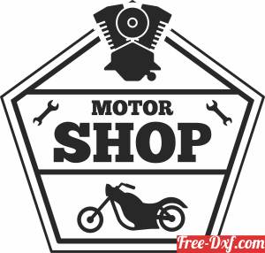 download motorcycle repair shop free ready for cut